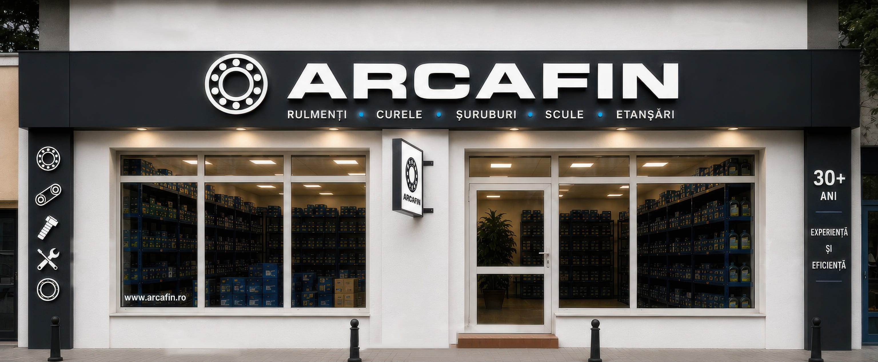 Sediul și depozitul Arcafin din Oradea